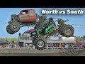 Mega Truck Racing goes FULL SEND at North vs South 2019