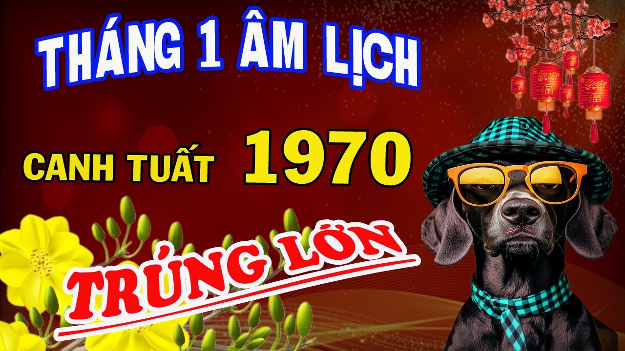 Số Trời Đã Định ,CANH TUẤT 1970, Mở Kho Phát Lộc, Tiền về ẦM ẦM, Xem Ngay kHÔNG hối Hận