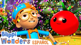 Concurso de Frutas y Verduras! | Blippi Wonders | Caricaturas para niños by Blippi Wonders Animación infantil  9,006 views 1 month ago 3 minutes, 28 seconds