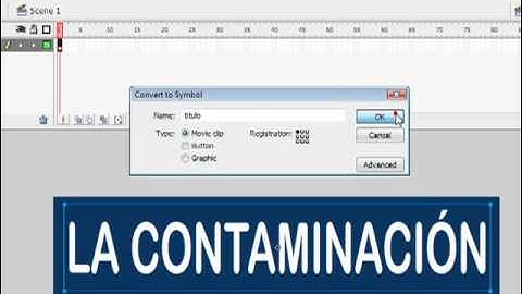 Tutorial flash 1 -  Crear banner con texto animado