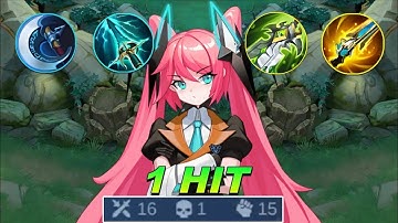 2025 LAYLA BEST 1 HIT BUILD!! (100% BROKEN) - MLBB