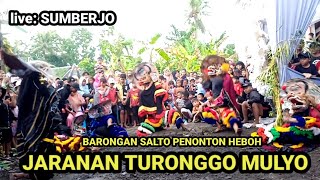 BARONGAN SALTO BIKIN PENONTON HEBOH JARANAN TURONGGO MULYO LIVE SIMBERJO GLUNDENGAN JEMBER 2026