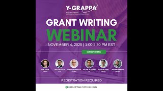 GRAPPA Grant Writing Webinar