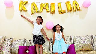 BIRTHDAY des 5 ANS de KAMILIA en FAMILLE