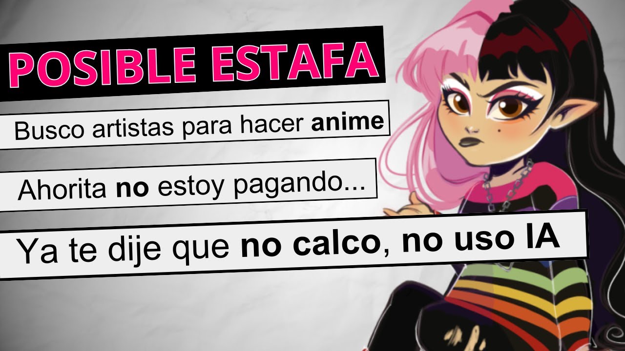 RECLUTA ARTISTAS Y ¿LOS ESTAFARÁ? | Posible Caso de ESTAFA | Dibujando conmigo