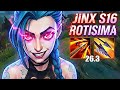 JINX es el MEJOR ADC del PARCHE 26.3 🚀 Si quieres SUBIR de ELO JUEGALA YA