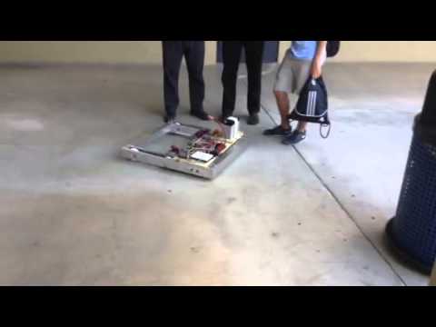 Programming/Chassis Team FRC 5557 Demos Robot for FIRST