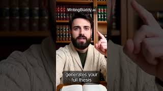 Ace Your Thesis Stress-Free: Meet the AI Thesis Writer!