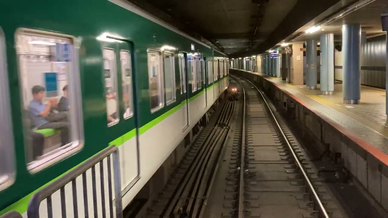 京阪電車】京阪7200系7202F準急京都出町柳行き・淀屋橋駅発車 - YouTube