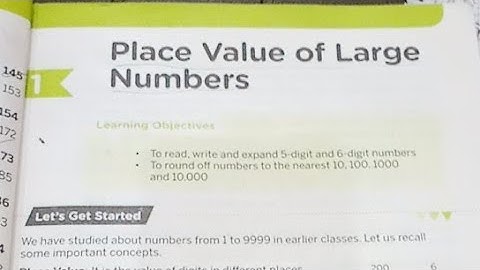 Class 4 Maths chapter 1 Place Value of Large Numbers #mathsbasics