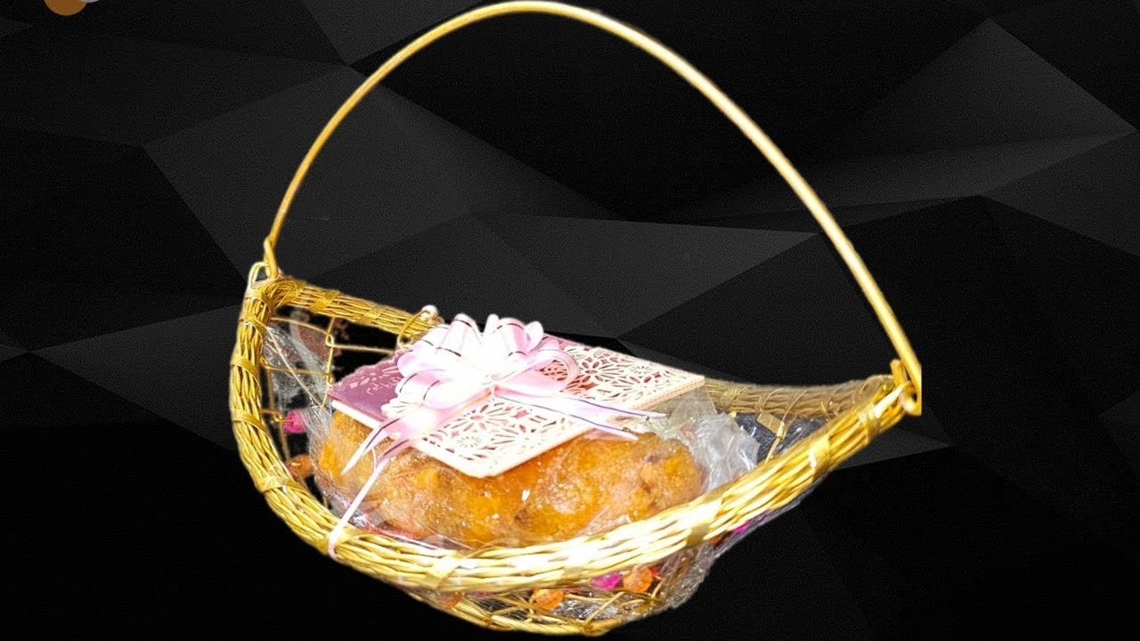 Easy Motichur laddu packing for the naming ceremony packing GULZAR