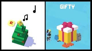GIFTY | How to unlock the NEW Secret Character in Crossy Road - Hidden Christmas Gift after Update