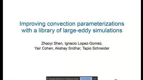 Z. Shen - Improving convection parameterizations with a library of large-eddy simulations