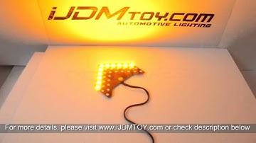 Side Mirror Sequential LED Turn Signal Arrow Lights