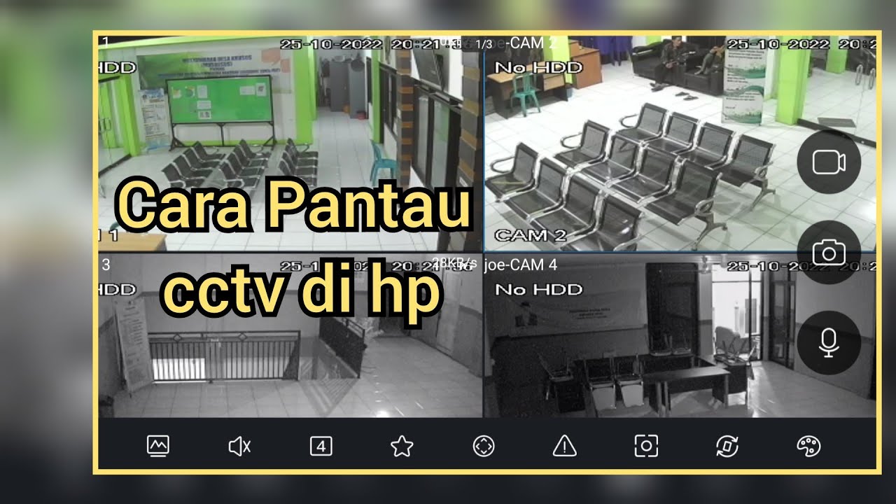 Koneksi cctv ke Hp Android YouTube