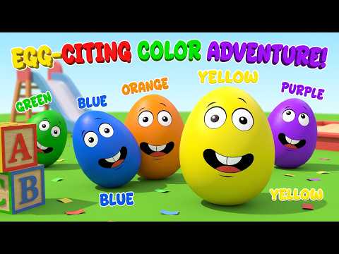 Yes Yes Playground Song | Learn Color With Eggs | Nursery Rhymes & Kids Songs