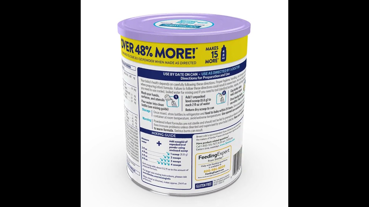 Stage Similac Partially Broken Down Similac Pro-Advance Step Baby