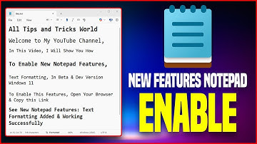 Unlock New Notepad Features & Text Formatting in Windows 11 Beta/Dev Versions (2025 Guide) ✔✔✔