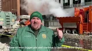 Using snow melters - January 31, 2022