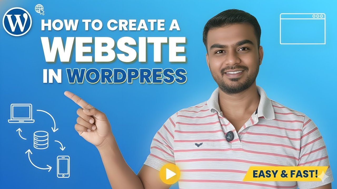 How to Create a Website in WordPress Step by Step | WordPress Website ...