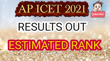 AP ICET 2021 | Rank analysis| Expected Rank | #apicet2021result | #IQACADEMY #apicetrankanalysis