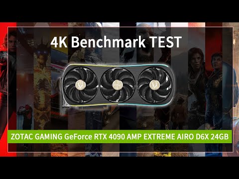 [4K VGA Benchmark] ZOTAC GAMING GeForce RTX 4090 AMP EXTREME AIRO D6X 24GB