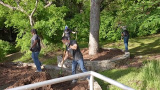 The LCRA Lent a Helping Hand at the Play for All Abilities Park for their Annual Step Forward Day