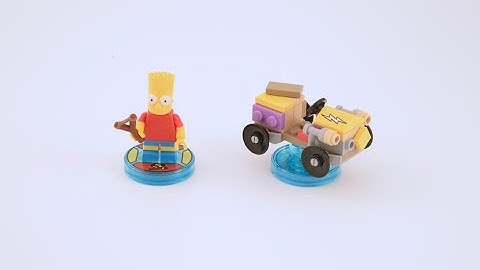 71211 LEGO Dimensions Bart Simpson fun pack build
