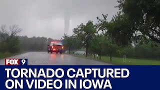Tornado Captured On Video Near Red Oak, Iowa [Raw]