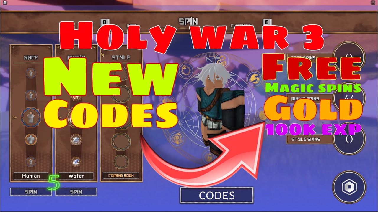 Holy War 3 Codes – Gamezebo