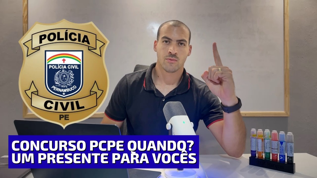 PCPE SERÁ O PRIMEIRO CONCURSO DAS POLÍCIAS EM PERNAMBUCO (uma visão lógica)