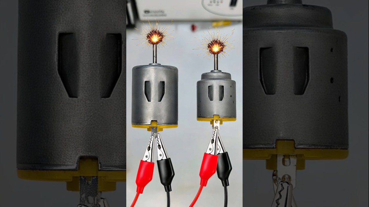 2 DC Motor Ka Extreme Voltage Test 😱🔥 Dono Jal Gayi?