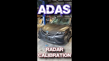 ADAS FRONT RADAR SENSOR CALIBRATION TOYOTA CAMRY ZENITH Z7