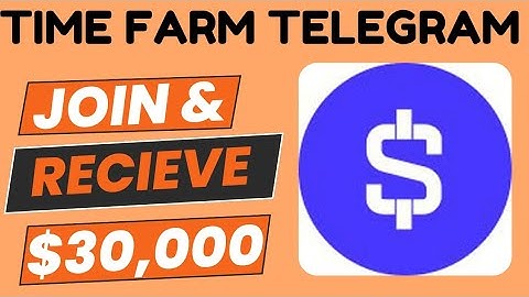 How to Join & Start Mining in Time Farm Telegram Bot|New Crypto Airdrop|Airdrop Crypto Free 0.2M