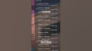 Cached Server Browser System is here!