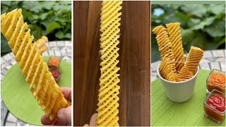 وافل البطاطا المُقرمشة، بطريقة سهلة في البيت والسر في قرمشتها ...| Crispy Potato Waffle