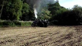 Fowler Ploughing Engine The Chief pulling a cat