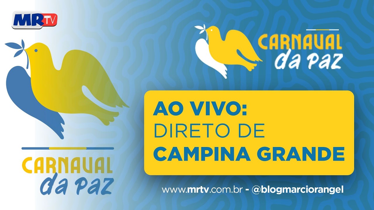 DOMINGO DE CARNAVAL NA PAZ | Consciência Cristã + Crescer - AO VIVO direto de Campina Grande | MRTV