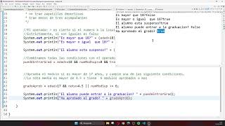 DAW PROGRAMACIÓN 2425   UD1   OPERADORES LOGICOS EXPRESIONES EN JAVA