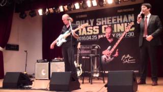 Billy Sheehan bass clinic in Korea (full)