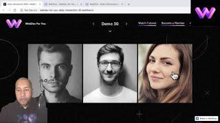 Daily Interaction #30 | Image Zoom on Hover | WebDev For You | Made in Webflow