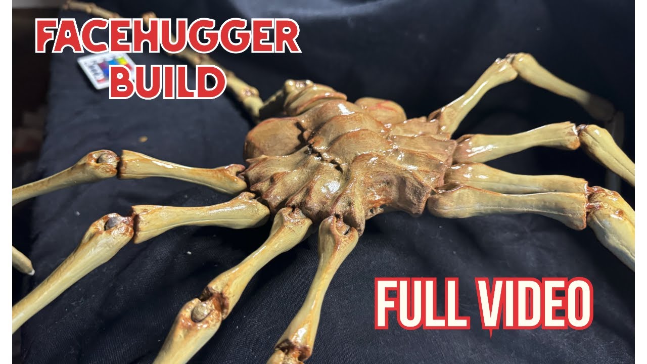 Facehugger BUILD - FULL VIDEO!