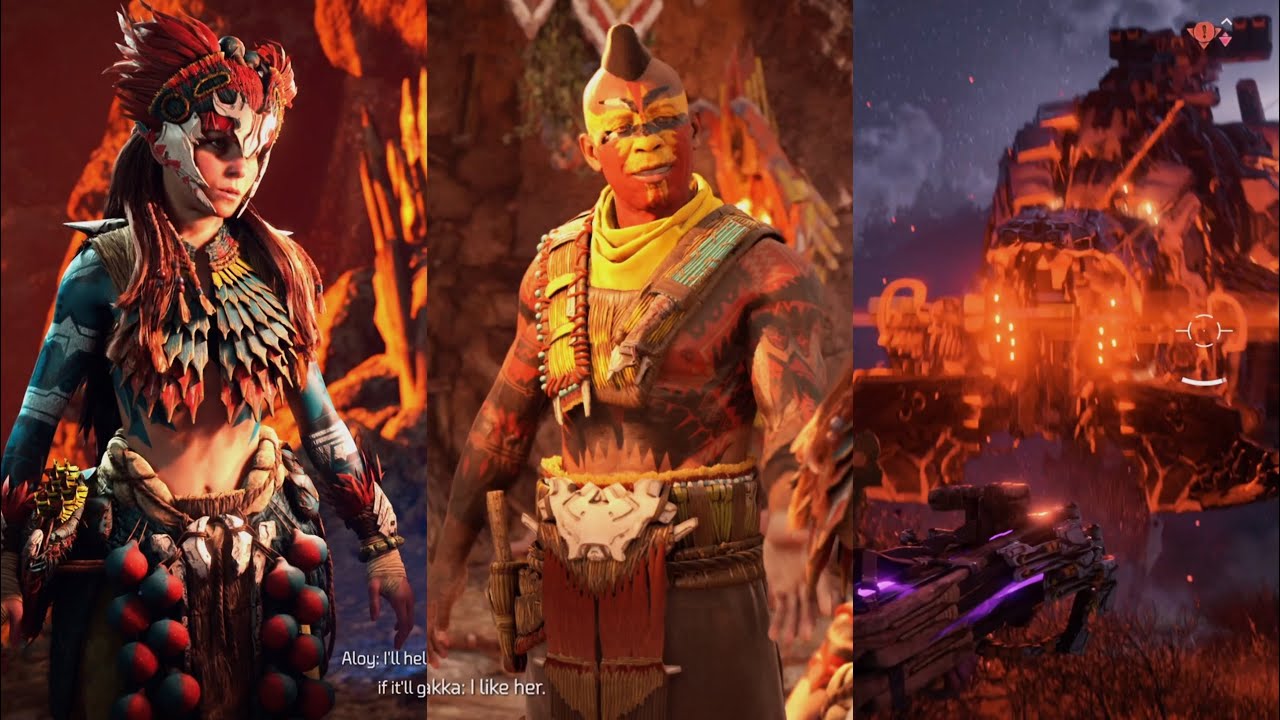 Horizon Forbidden West Thirst for the Hunt Side Quest Arrowhand Thunderjaw Hunt