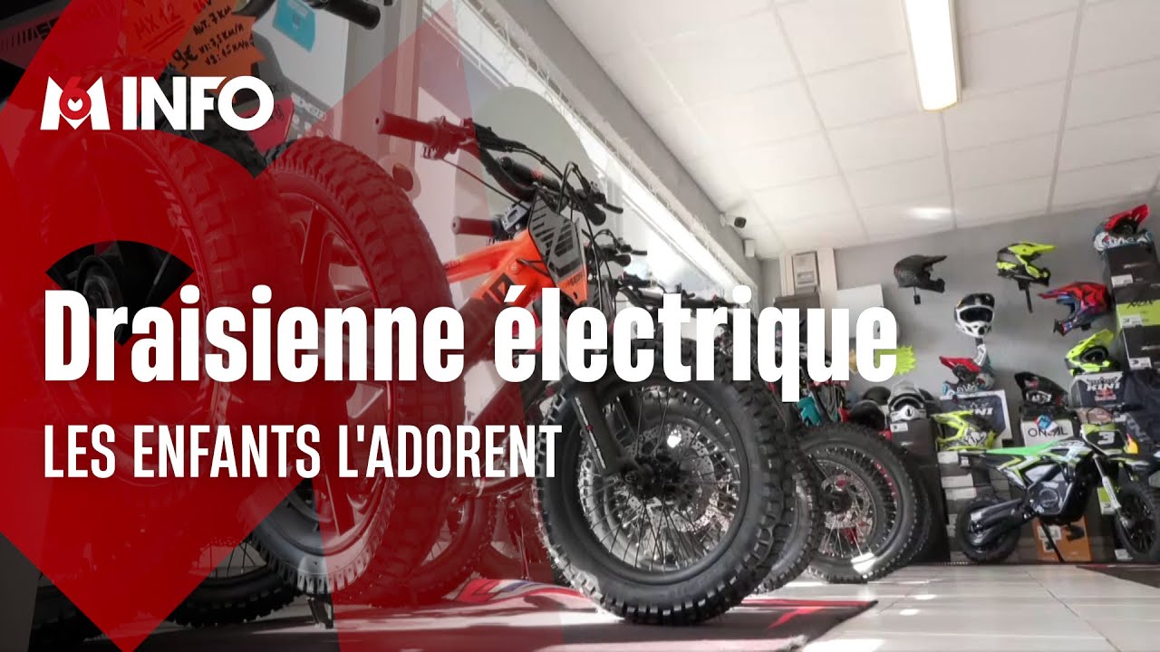 La draisienne électrique, le nouveau loisir des plus petits