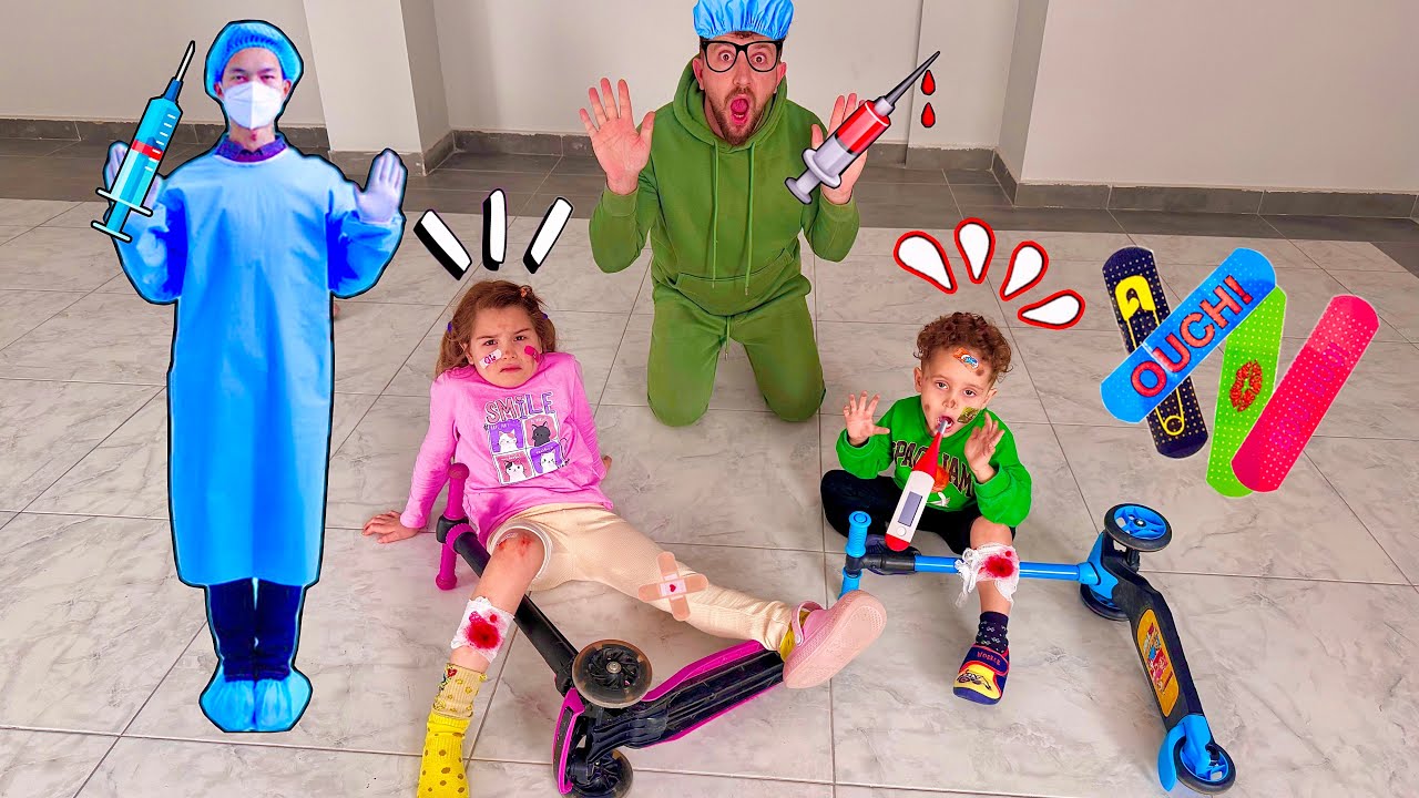 KUZEY ELİF DÜŞTÜ YARALANDI !! EYVAH !!