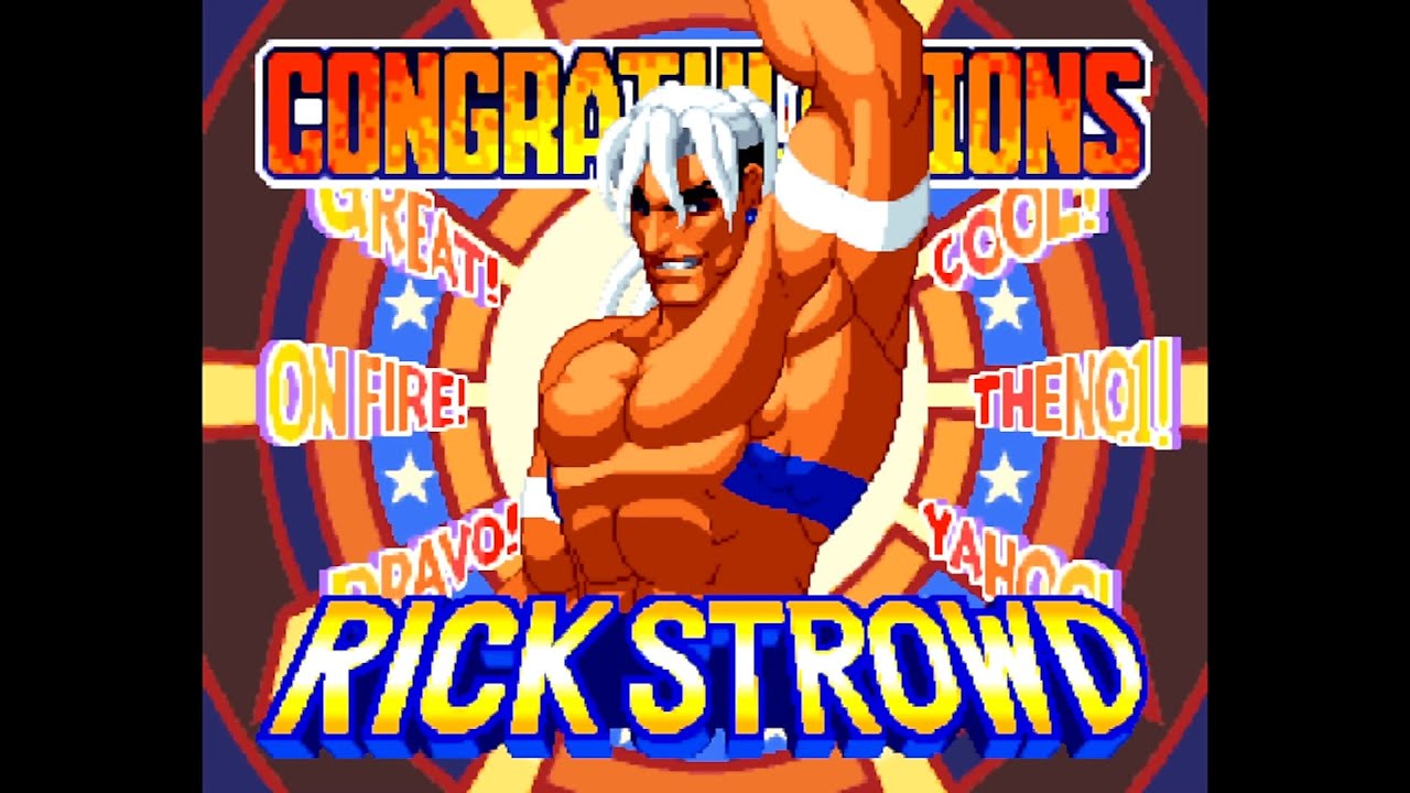 Real Bout Fatal Fury 2: The Newcomers - Rick Strowd (Level 8) (Arcade)