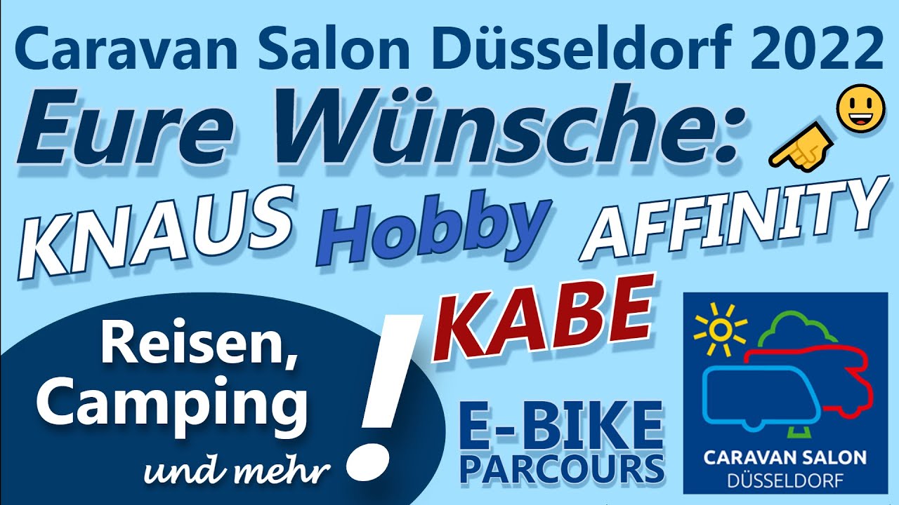 Ihr habt's euch gewünscht... KNAUS Hobby KABE EBike Parcours