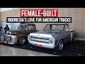 Classic American trucks converted to RHD in Indonesia