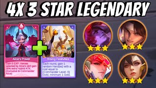 BEST COMBO TO GET UNLIMITED 5 GOLD 3 STAR!! MAGIC CHESS GO GO BEST STRATEGY