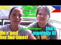 A bad filipino man rped this insane mother of two filipinos in poverty in metro manila philippines